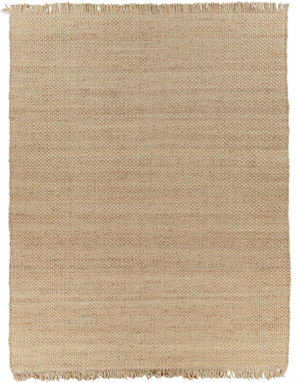 Hovland Hand Woven Natural Jute Rag Rug - Clearance